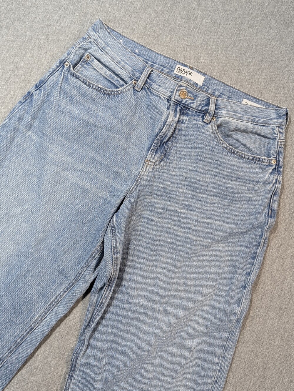Garage Denim Low Rise Baggy Jeans Women's 09/29 Blue